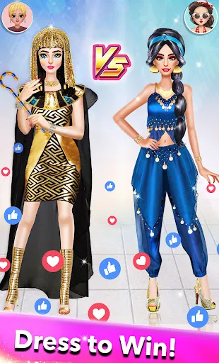 Fashion Game Makeup & Dress up應用截圖