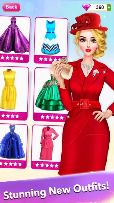 Tangkapan layar Super Stylist Dress Up Fashion