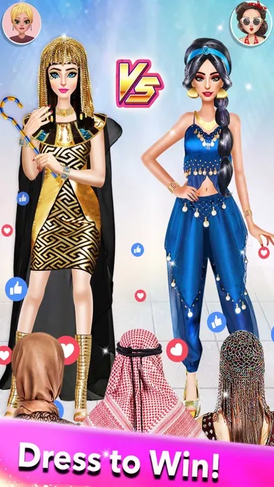 Tangkapan layar Super Stylist Dress Up Fashion