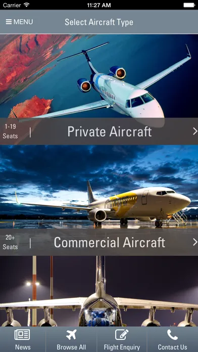 Aircraft Guide by Air Charter Service スクリーンショット