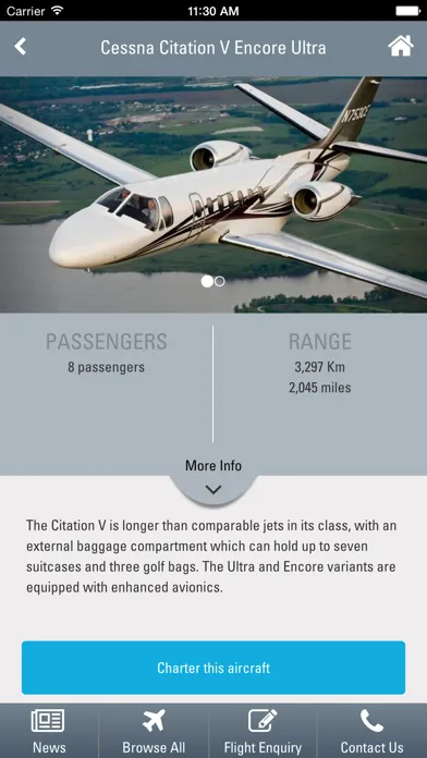 Aircraft Guide by Air Charter Service スクリーンショット