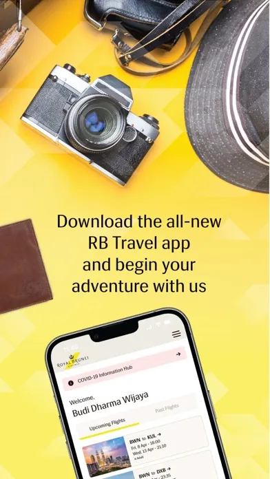 Royal Brunei Airlines स्क्रीनशॉट