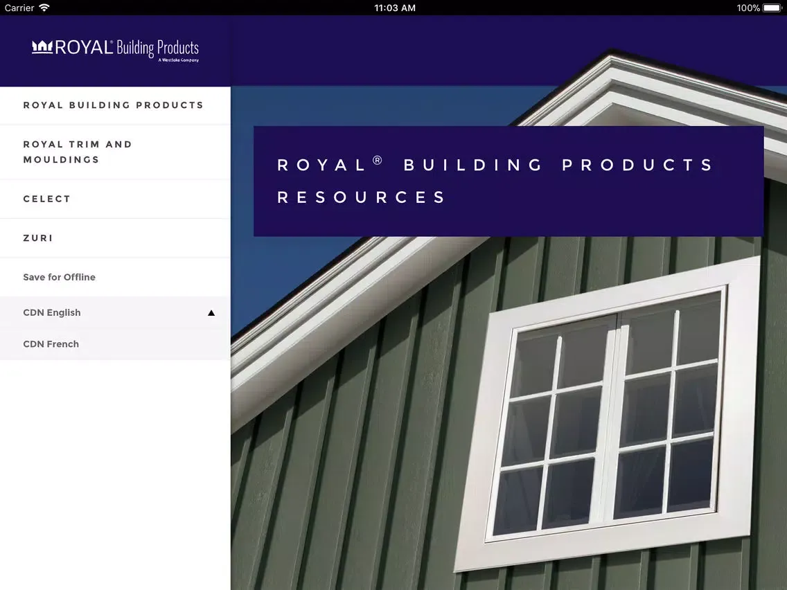 Captures d'écran de Royal Canada Resources App iPad 