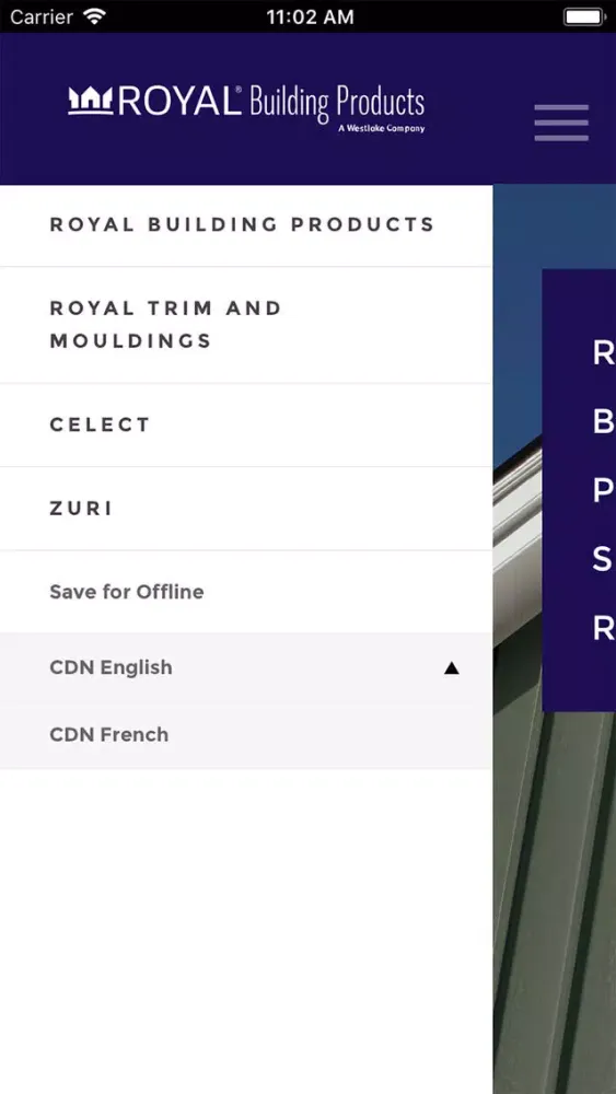 Captures d'écran de Royal Canada Resources App