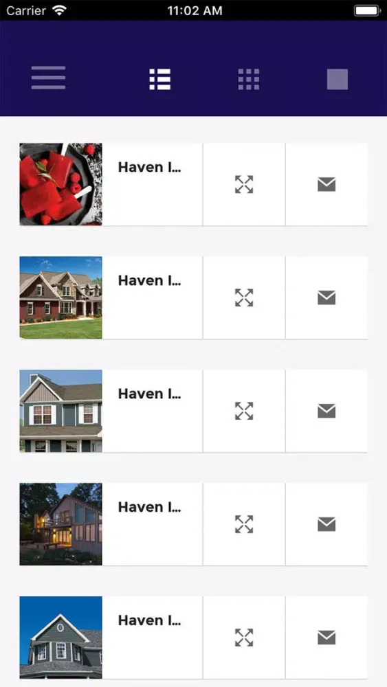 Captures d'écran de Royal Canada Resources App