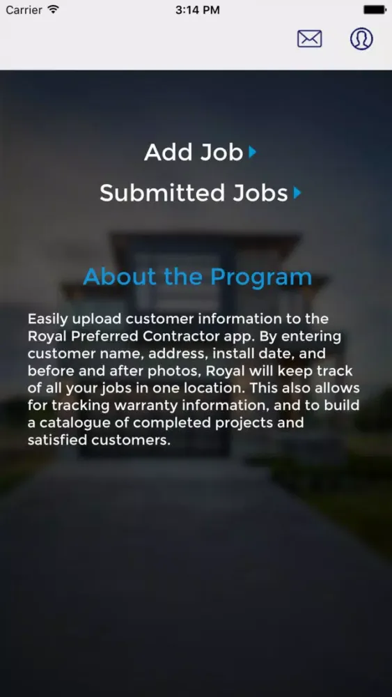 Screenshot di Royal® Preferred Contractor