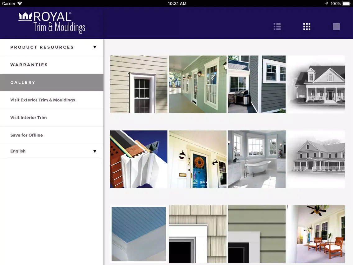 Trim & Mouldings Resources iPad  سکرین شاٹس