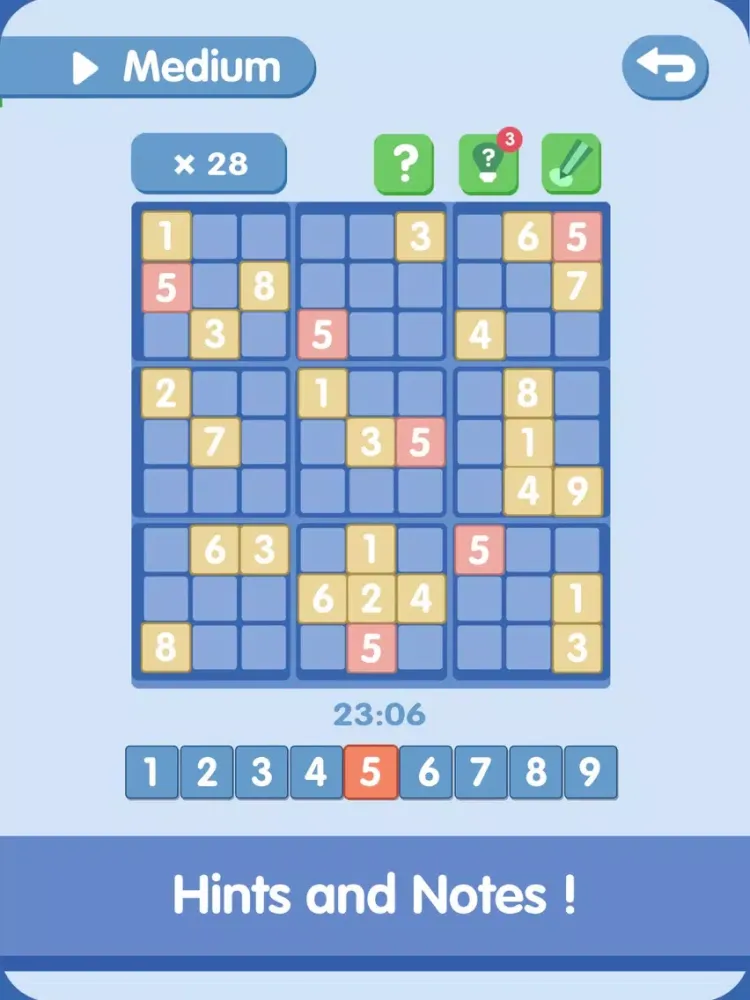 Sudoku Puzzle - Classic Brain Games iPad  স্ক্রিনশট