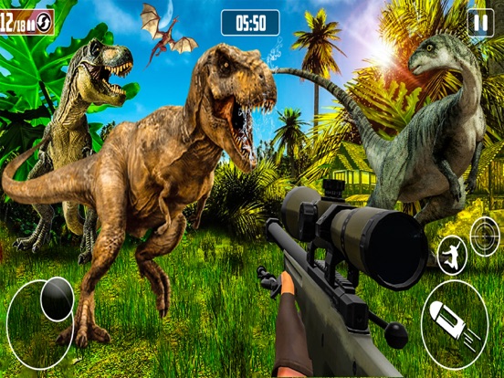Jurassic Hunter World Sniper iPad  スクリーンショット