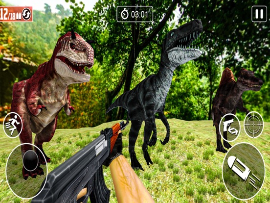 Jurassic Hunter World Sniper iPad  スクリーンショット