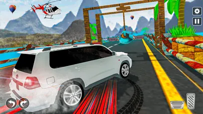 Tangkapan skrin PradoRamp: SUV Car Crash Jump