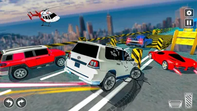 Tangkapan skrin PradoRamp: SUV Car Crash Jump
