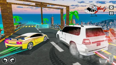 Tangkapan skrin PradoRamp: SUV Car Crash Jump