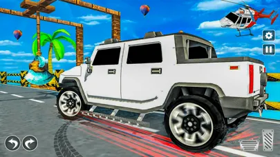 Tangkapan skrin PradoRamp: SUV Car Crash Jump
