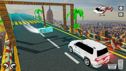 Tangkapan skrin PradoRamp: SUV Car Crash Jump