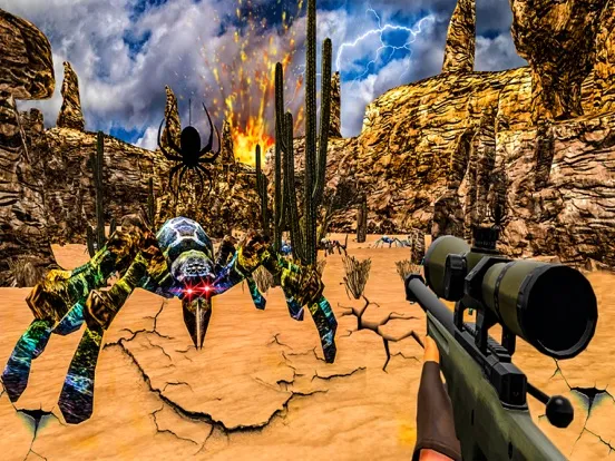 Spider Assasin Sniper Shooting iPad  Ekran Görüntüleri