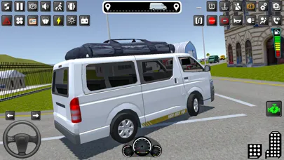 Tangkapan skrin Dubai Van Simulator Car Games