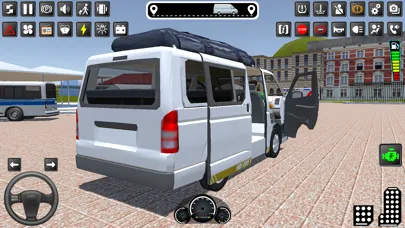 Tangkapan skrin Dubai Van Simulator Car Games