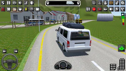 Tangkapan skrin Dubai Van Simulator Car Games