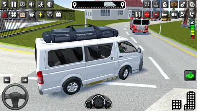 Tangkapan skrin Dubai Van Simulator Car Games