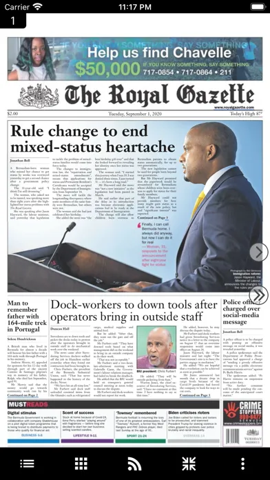 تصاویر Royal Gazette eEdition