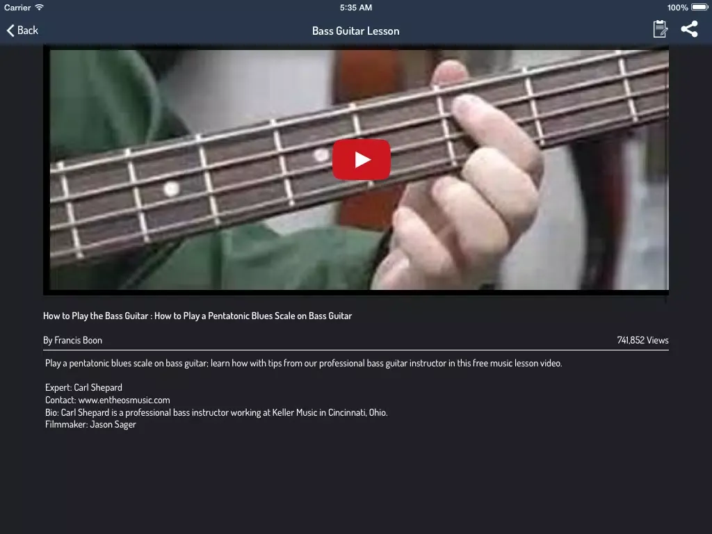 Capturas de pantalla de Guitar Learning Guide - Learn Guitar Step By Step iPad 