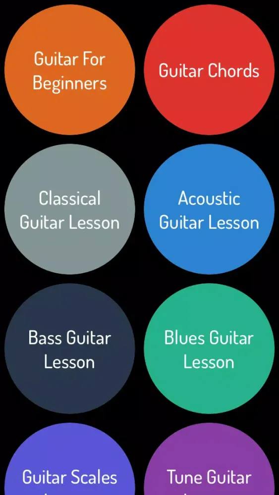 Capturas de pantalla de Guitar Learning Guide - Learn Guitar Step By Step