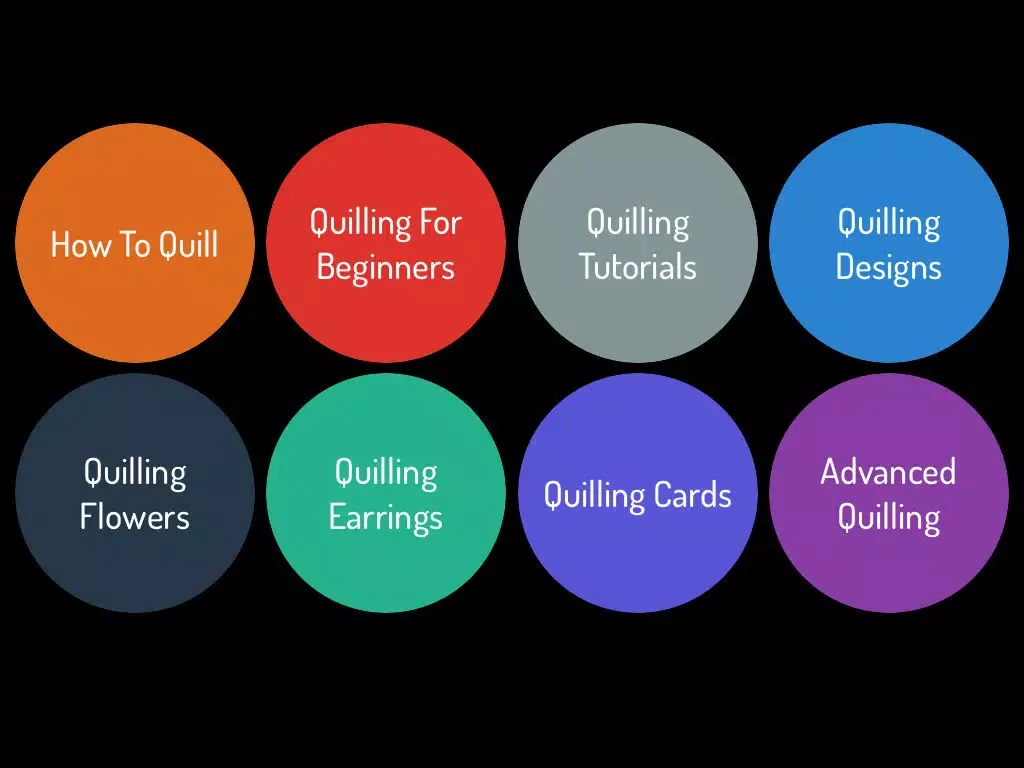 Quilling Guide - Paper Quilling Art iPad 應用截圖