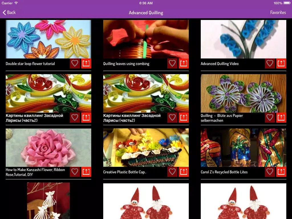 Quilling Guide - Paper Quilling Art iPad 應用截圖