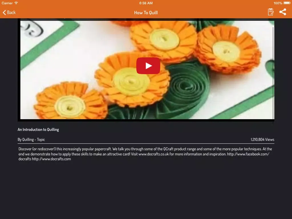 Quilling Guide - Paper Quilling Art iPad 應用截圖