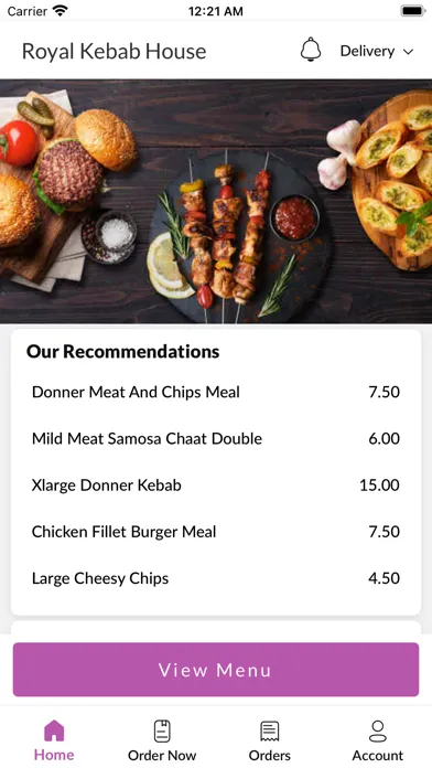Royal Kebab House, स्क्रीनशॉट