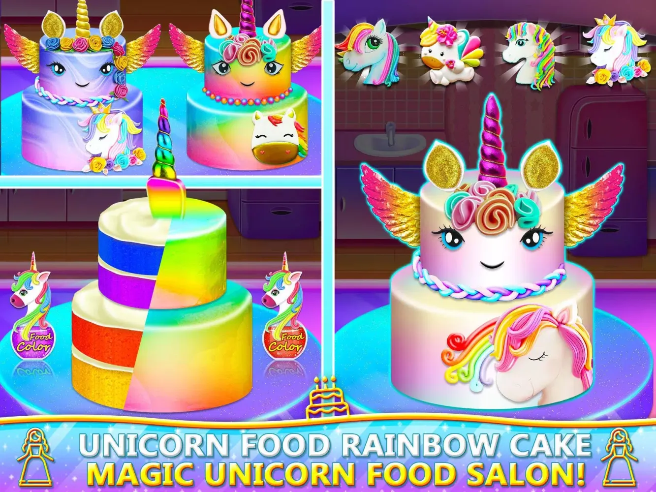 Princess Cake Cooking Games应用截图
