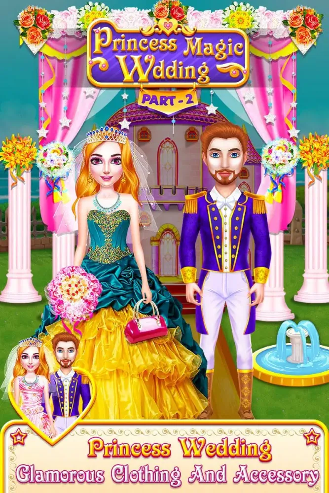 Princess Wedding Makeup Salon スクリーンショット