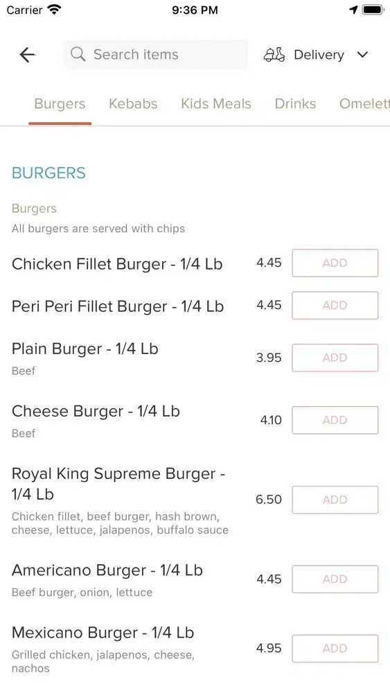 Royal King Grill سکرین شاٹس