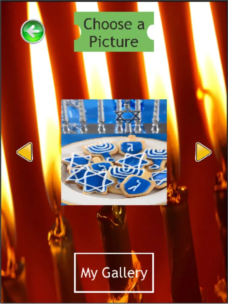 Chanukah Sliding Puzzler iPad  سکرین شاٹس