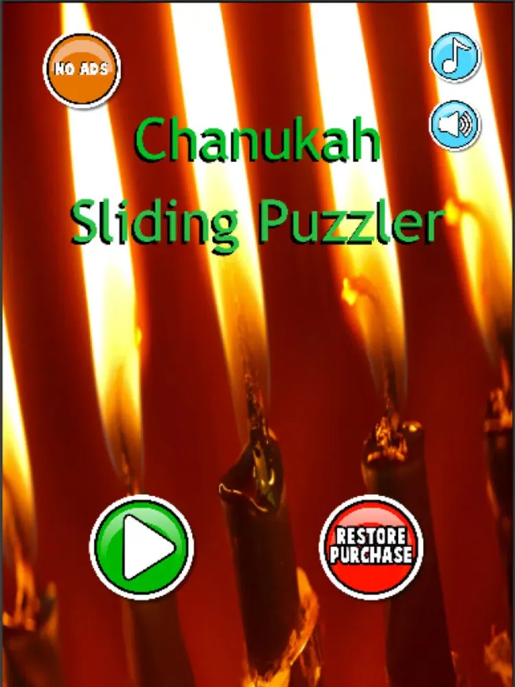 Chanukah Sliding Puzzler iPad  سکرین شاٹس