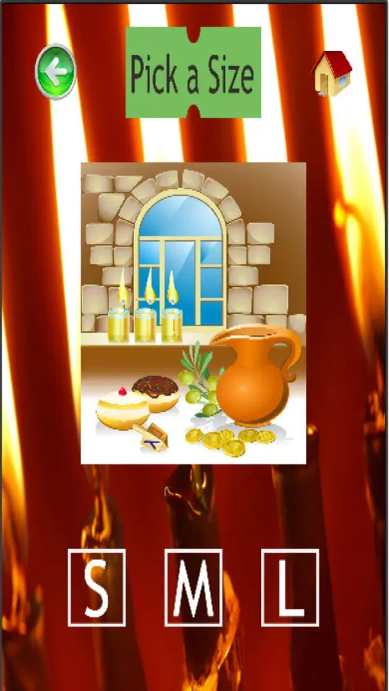 Chanukah Sliding Puzzler سکرین شاٹس