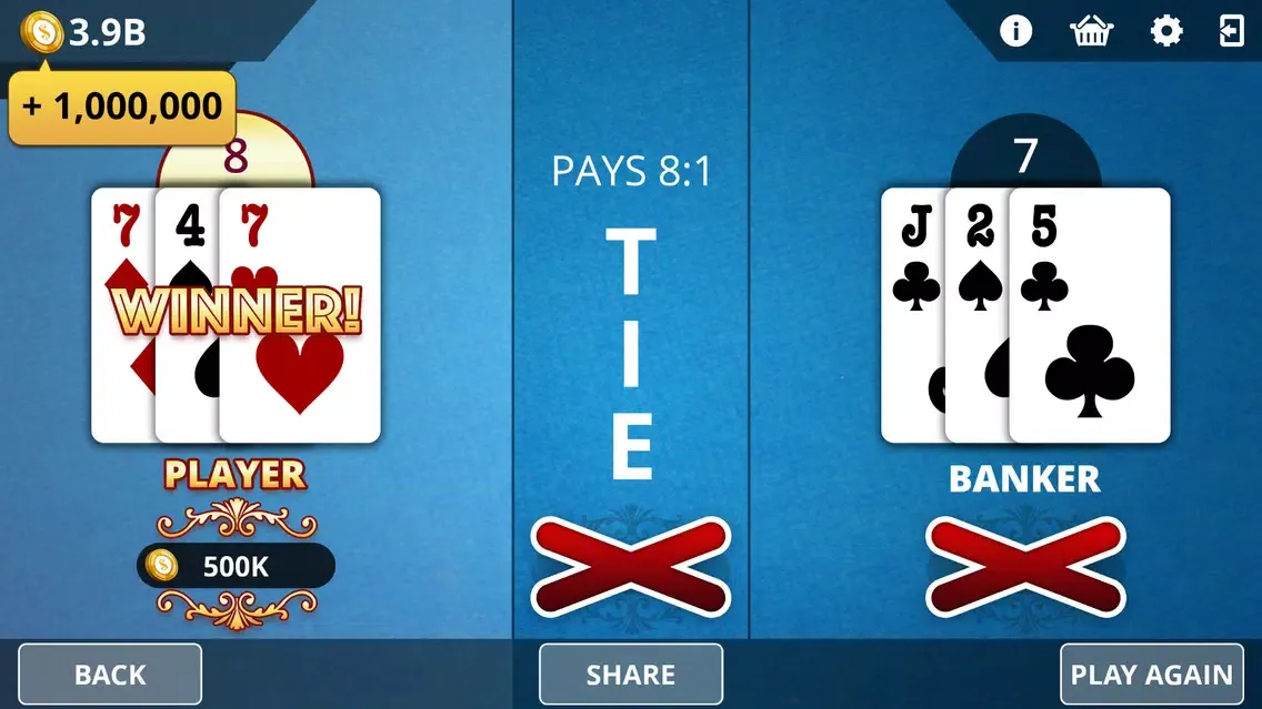 Baccarat - Royal Online Casino应用截图
