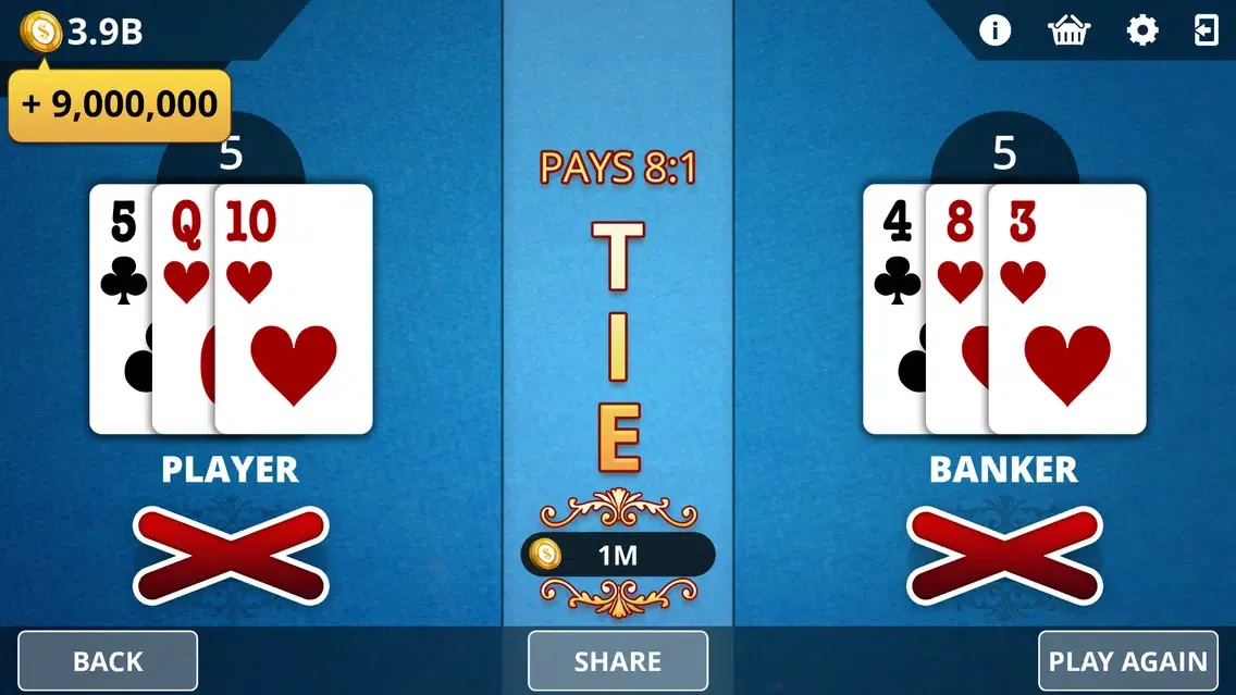 Baccarat - Royal Online Casino应用截图