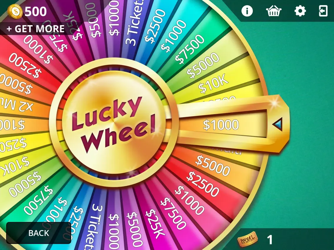 Blackjack - Royal Online Casino iPad  स्क्रीनशॉट