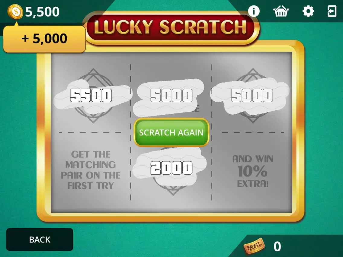 Blackjack - Royal Online Casino iPad  स्क्रीनशॉट
