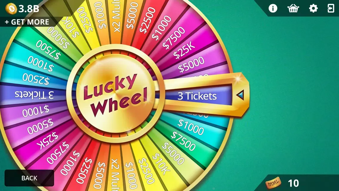Blackjack - Royal Online Casino स्क्रीनशॉट