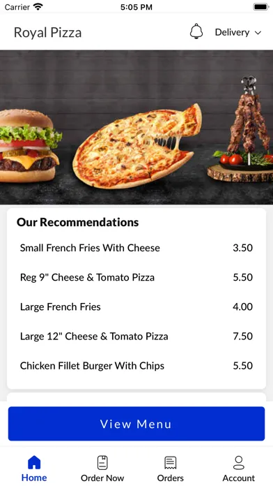 Zrzuty ekranu Royal Pizza Blidworth