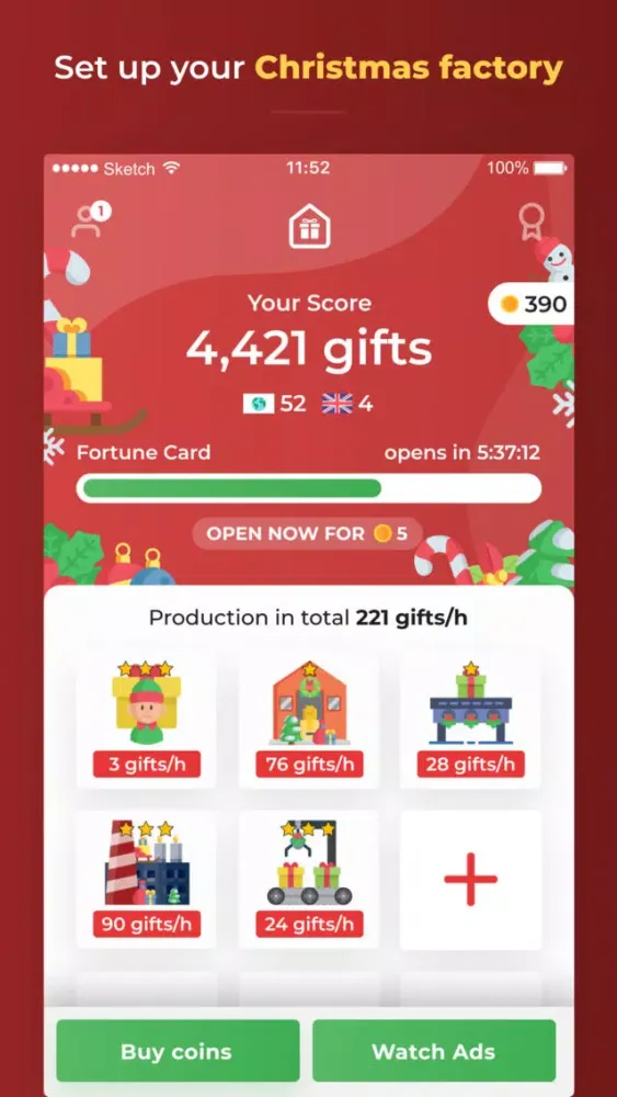 Santa Claus - Christmas Tycoon سکرین شاٹس
