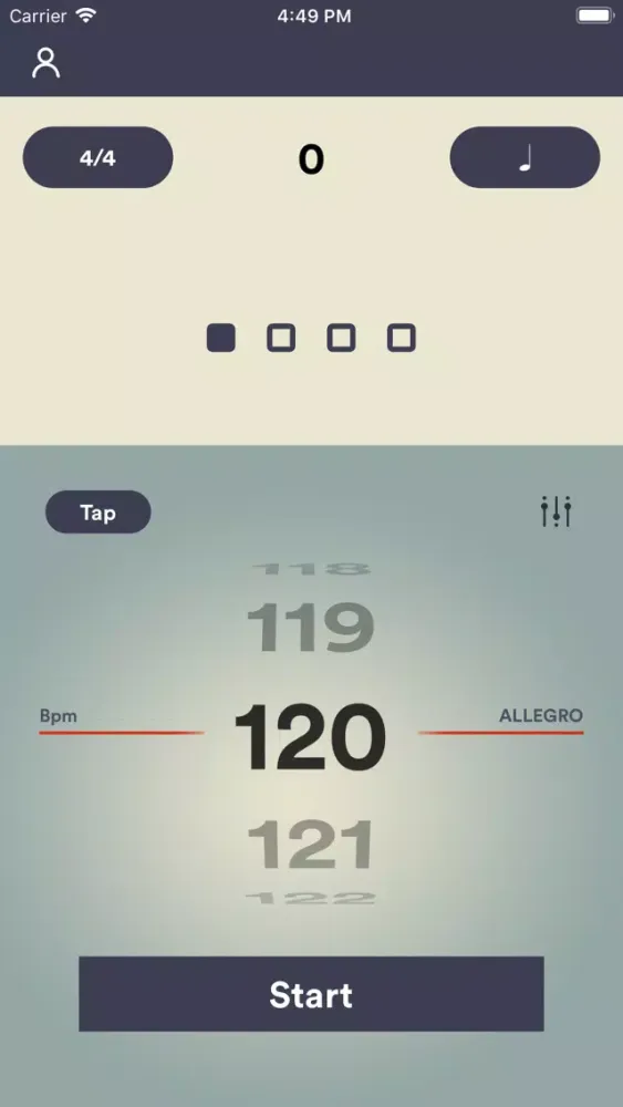 violin tuner -also viola cello سکرین شاٹس