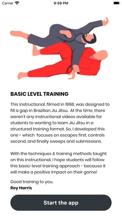 Ảnh chụp màn hình của BJJ 101 Volume 1