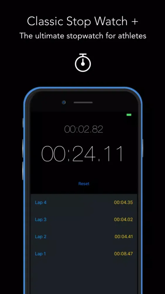 Captures d'écran de Classic Stop Watch +
