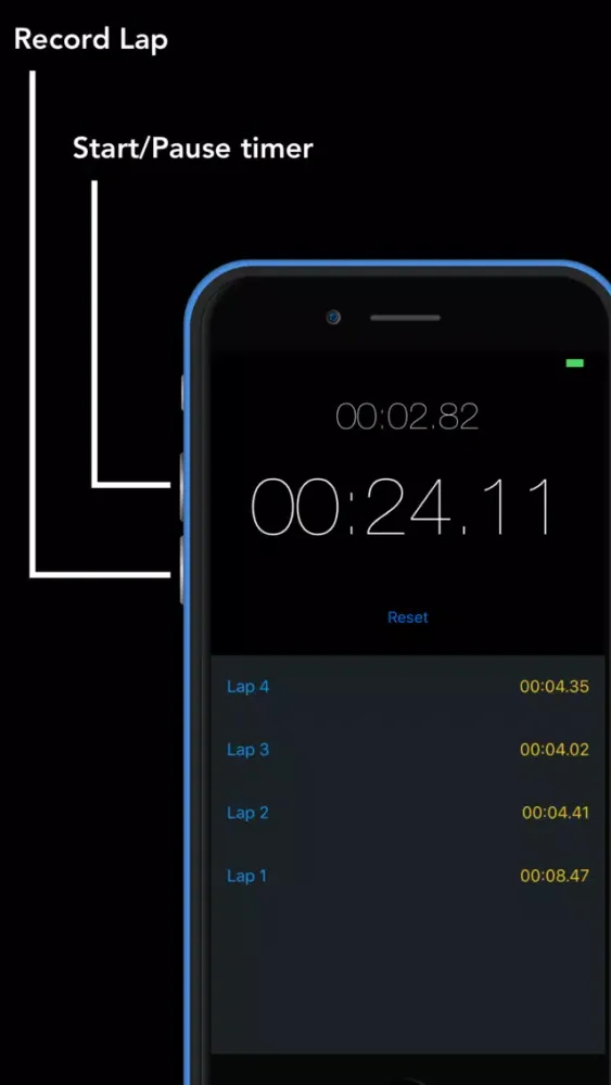 Captures d'écran de Classic Stop Watch +
