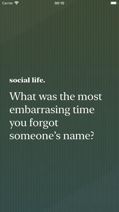 just life. Screenshots