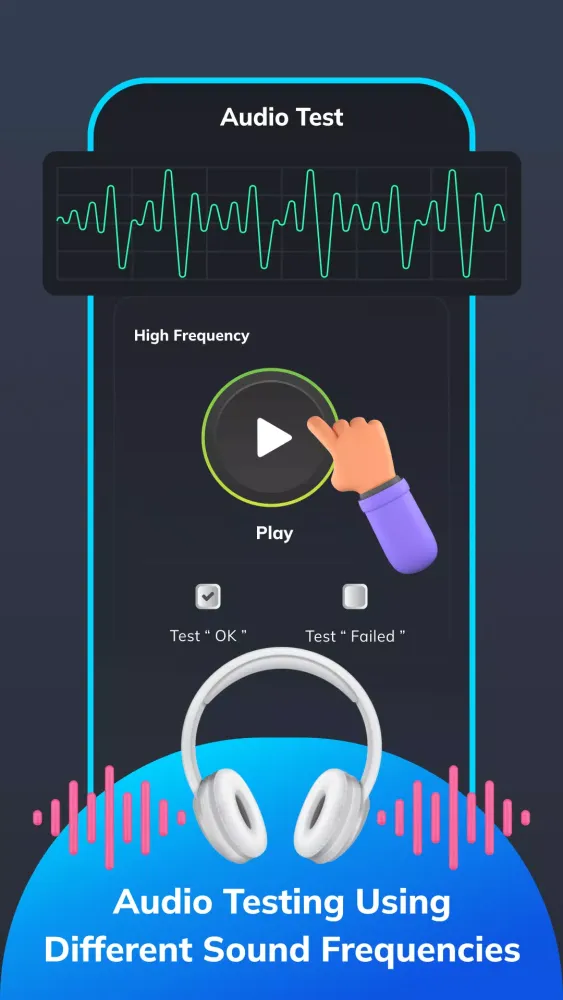 صور Audio Earbud Test & Equalizer
